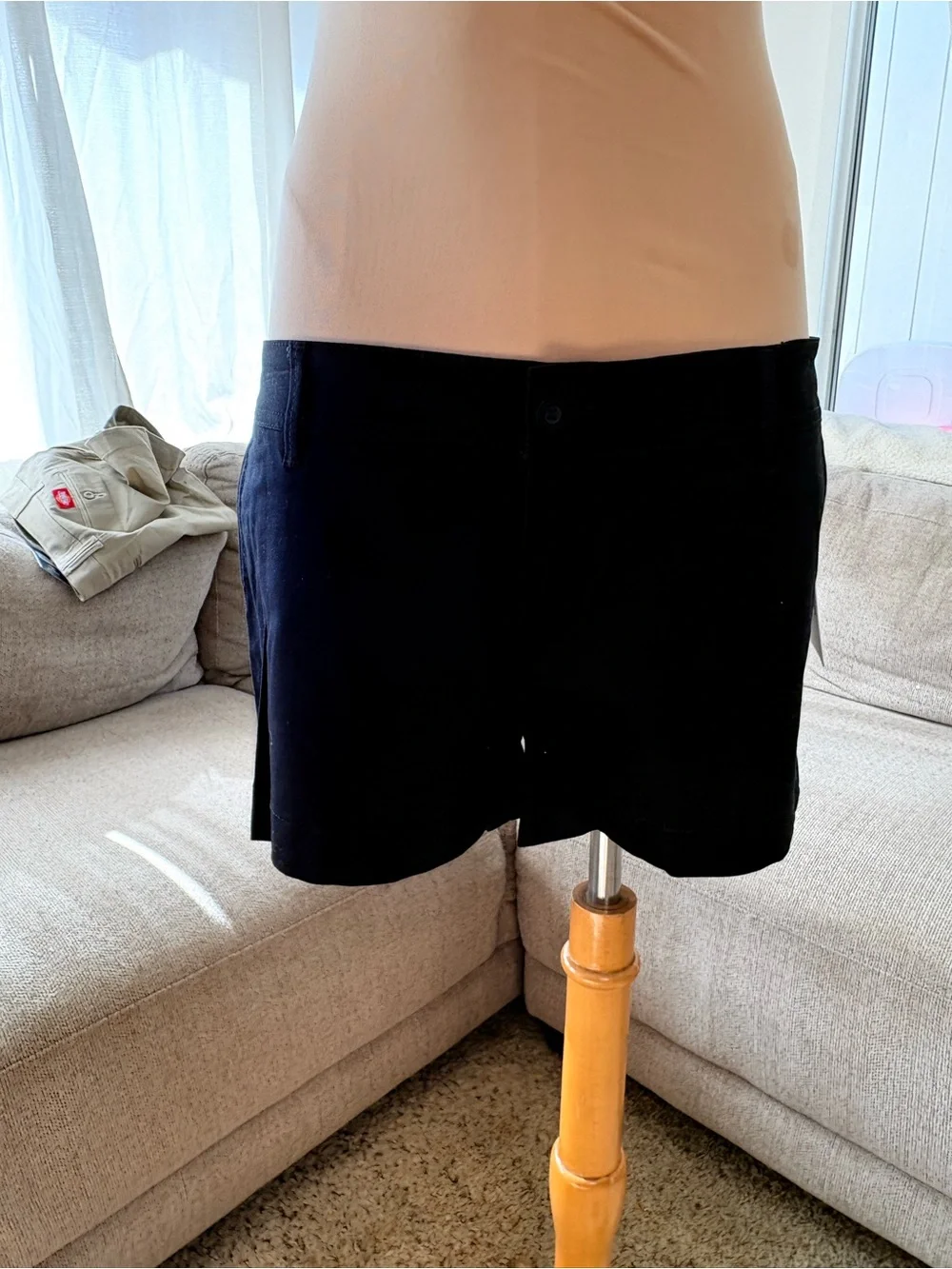 Women’s Dickies Black Flat Front women’s Shorts